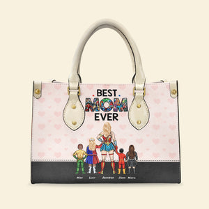 Mother's Day Personalized Leather Bag 05QHHN240323TM - Leather Bag - GoDuckee