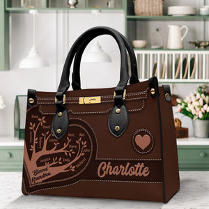 Family And Children Leather Bag - Leather Bag - GoDuckee