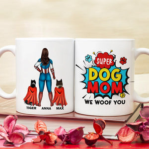 Dog Mom DR-WHM-03NATN210423TM-02 Personalized Coffee Mug - Coffee Mug - GoDuckee