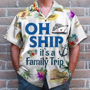 Not All Who Wander Are Lost Personalized Cruising Hawaiian Shirt Gift For Couple, Family, Friends - Hawaiian Shirts - GoDuckee