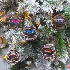 Personalized Car 3D Ornament, Christmas Tree Decor for Car Lovers - Ornament - GoDuckee