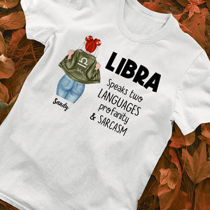 Zodiac Girl, Personalized Shirt, Gift For Zodiac Lover - Shirts - GoDuckee