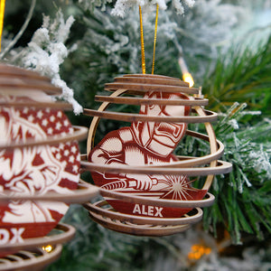 Welder Spiral Ornament, SORMHC, Personalized 3D Ornament - Ornament - GoDuckee