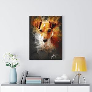 Custom Pet Wall Art , Love Family, Pet Painting 01 - Poster & Canvas - GoDuckee