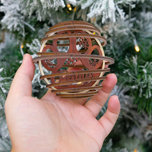 Christmas Dog/ Cat Paw Personalized 3D Ornament, Christmas Tree Decor for Pet Lovers - Ornament - GoDuckee