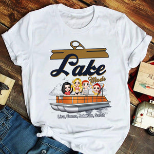 Pontoon Lake Mode Personalized Shirts - Shirts - GoDuckee