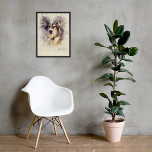 Custom Pet Wall Art , Love Family, Pet Painting 01 - Poster & Canvas - GoDuckee