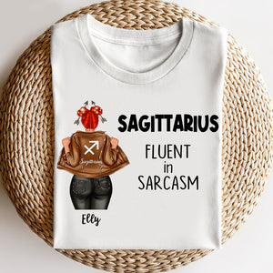 Zodiac Girl, Personalized Shirt, Gift For Zodiac Lover - Shirts - GoDuckee