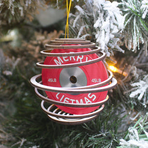 Merry Liftmas - Personalized Gym 3D Dual Spiral Ornament - Christmas Gift For Gym Lovers - Ornament - GoDuckee