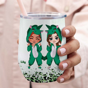 You're The She To My Nanigans, Personalized Tumbler, Gifts For Besties - Wine Tumbler - GoDuckee