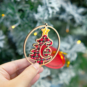 Personalized Christmas Family 3D Dual Spiral Ornament, Christmas Tree Decor - Ornament - GoDuckee