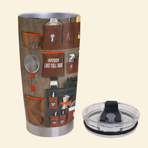 Bartender Tools Set - Personalized Bartenders Tumbler Cup - Tumbler Cup - GoDuckee