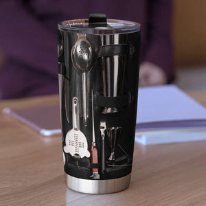 Bartender Tools Set - Personalized Tumbler Cup - Gift For Bartenders - Tumbler Cup - GoDuckee