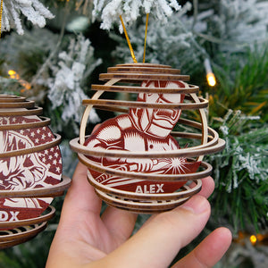 Welder Spiral Ornament, SORMHC, Personalized 3D Ornament - Ornament - GoDuckee