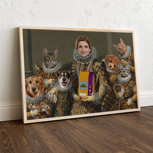Dog Cat Image Upload Personalized Canvas Poster Gift For Dog Cat Lovers - Poster & Canvas - GoDuckee