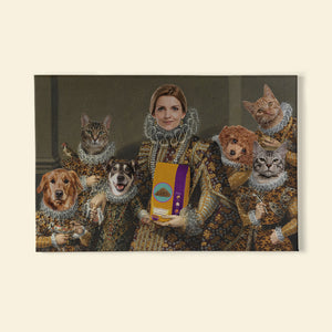 Dog Cat Image Upload Personalized Canvas Poster Gift For Dog Cat Lovers - Poster & Canvas - GoDuckee