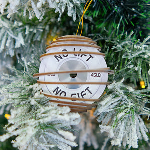 Merry Liftmas - Personalized Gym 3D Dual Spiral Ornament - Christmas Gift For Gym Lovers - Ornament - GoDuckee