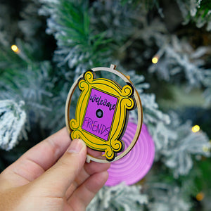 Personalized Friends 3D Dual Spiral Ornament, Christmas Tree Decor - Ornament - GoDuckee