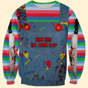 Hey Wanna Play Custom All Over Print Product - AOP Products - GoDuckee