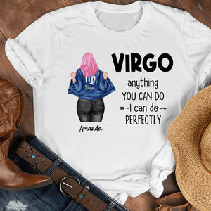 Zodiac Girl, Personalized Shirt, Gift For Zodiac Lover - Shirts - GoDuckee