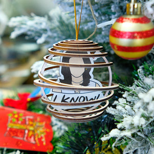 Personalized Friends 3D Dual Spiral Ornament, Christmas Tree Decor - Ornament - GoDuckee