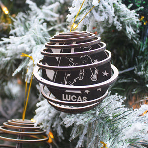 Lineman On The Pole SORMHC Personalized 3D Ornament - Ornament - GoDuckee