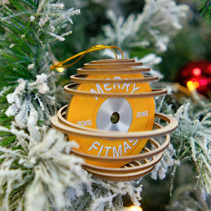 Merry Liftmas - Personalized Gym 3D Dual Spiral Ornament - Christmas Gift For Gym Lovers - Ornament - GoDuckee