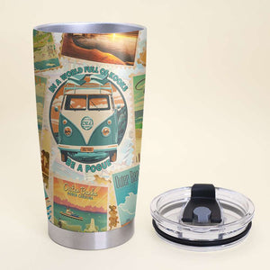 Personalized Camping Tumbler - In A World Full Of Kooks Be A Pogue - Tumbler Cup - GoDuckee