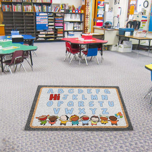 Hi Alphabet Classroom Doormat - Back To School Ideas For Teacher - Doormat - GoDuckee