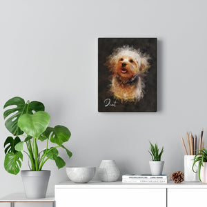 Custom Pet Wall Art , Love Family, Pet Painting 01 - Poster & Canvas - GoDuckee