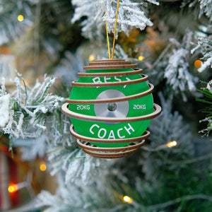 Merry Liftmas - Personalized Gym 3D Dual Spiral Ornament - Christmas Gift For Gym Lovers - Ornament - GoDuckee