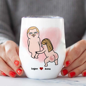 My Wife Loves My Cock, Personalized Naughty Couple Mug Wine Tumbler Accent Mug - Coffee Mug - GoDuckee