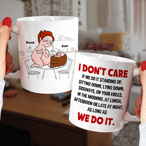 Couple Make Love, Personalized Couple Mug - Gift For Couple - Coffee Mug - GoDuckee