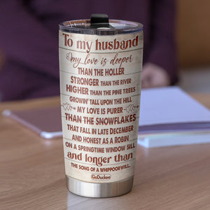 Personalized Country Couple Tumbler - From Our First Kiss Till Our Last Breath - Farmers - Tumbler Cup - GoDuckee