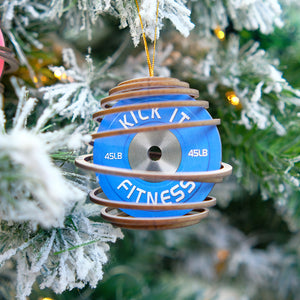 Merry Liftmas - Personalized Gym 3D Dual Spiral Ornament - Christmas Gift For Gym Lovers - Ornament - GoDuckee