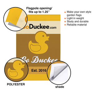 Cruising Merry Ducking Christmas Personalized Flag - Flag - GoDuckee