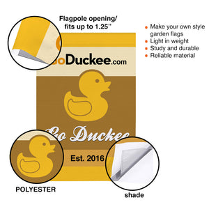 If This Flag Offends You Kindly Cluck Off Personalized Farmer Flag Gift For Farmer - Flag - GoDuckee