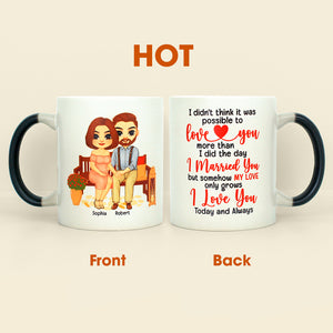 Couple Anniversary Magic Mug - Magic Mug - GoDuckee