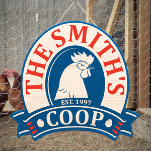 Personalized Poultry Farming Wood Sign Gift For Farmer - Wood Sign - GoDuckee