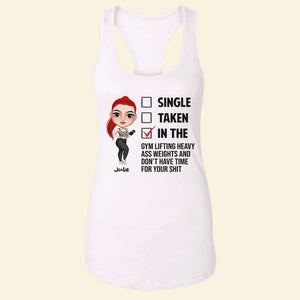 Gym Lifting Heavy Weights, Personalized Shirts, Gift For Gym Lovers - Shirts - GoDuckee