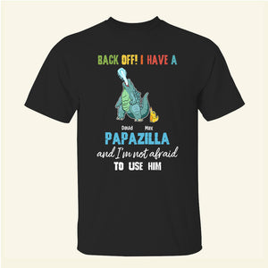Back Off! Personalized Shirts - Gift For Father's Day - Shirts - GoDuckee