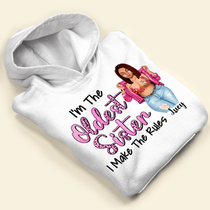 Personalized Sisters Matching Shirt, I'm The Reason We Have Rules, Funny Sister Gift - Shirts - GoDuckee