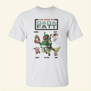 Personalized Dad Shirt - The Book Of Dada Fatt - Gifts For Dad - Shirts - GoDuckee