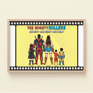 Family 03dnpo010423tm Personalized Canvas Print - Poster & Canvas - GoDuckee
