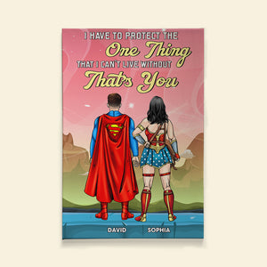 Couple One Thing 01NALH090123TM Poster Canvas - Poster & Canvas - GoDuckee