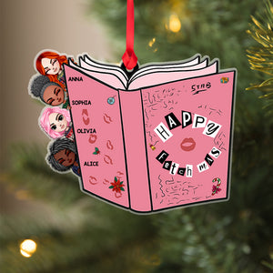 Happy Fetchmas Personalized Custom Shape Ornament, Gift For Friends - Ornament - GoDuckee