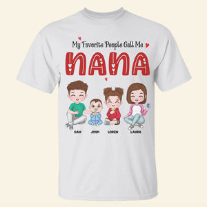 My Favorite People Call Me, Family T-shirt Hoodie Sweatshirt - Shirts - GoDuckee