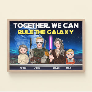 Family 04HUHN021222TM Poster Canvas - Poster & Canvas - GoDuckee