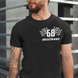 The Best Dad Still Play In Dirt Personalized Dirt Track Racing Dad Shirt - Shirts - GoDuckee