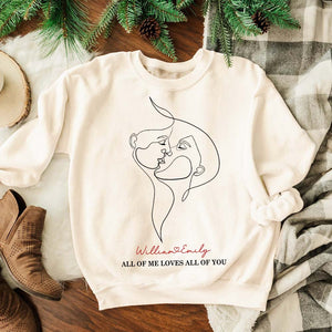 All Of Me Loves All Of You, Couple Personalized Shirt - Shirts - GoDuckee